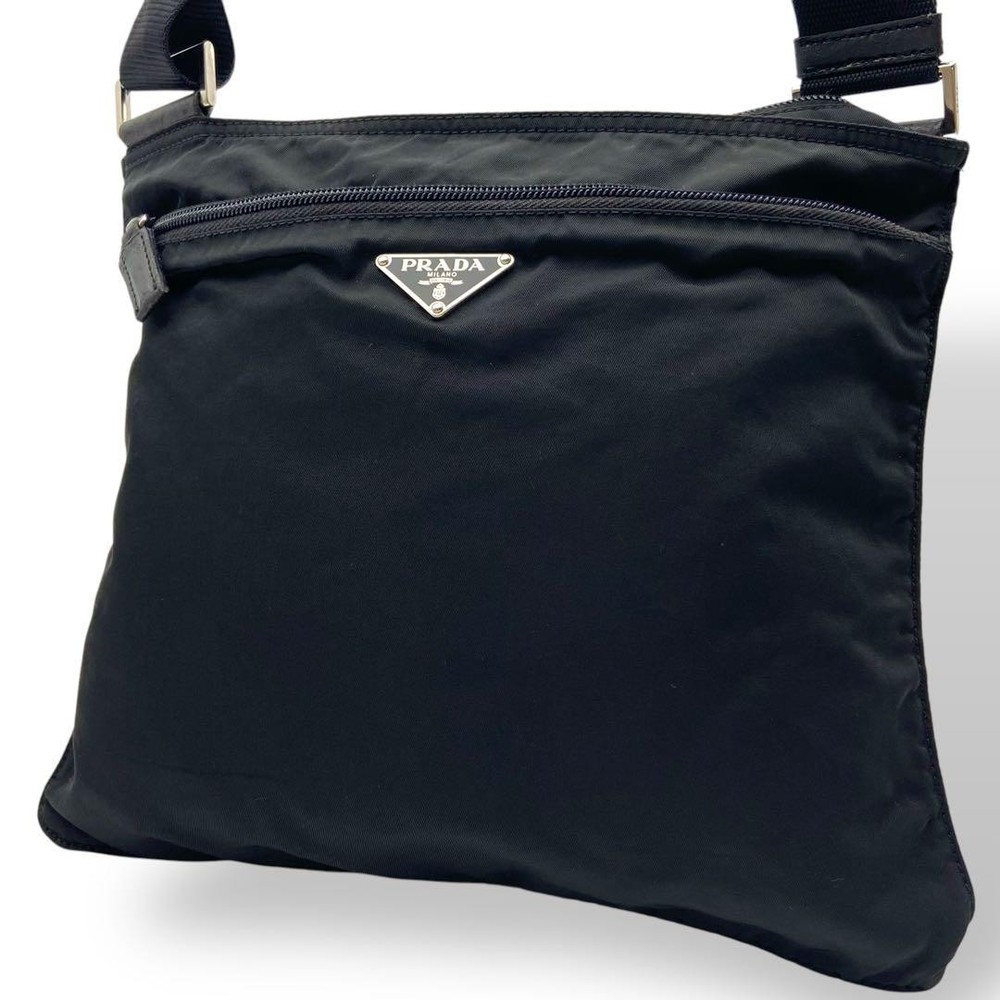 Prada Black Nylon Shoulder Crossbody Bag Pre-Owned