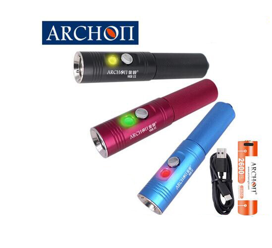 ARCHON V10S II 1200LM LED Diving Flashlight Diving Light Underwater 100m Torch