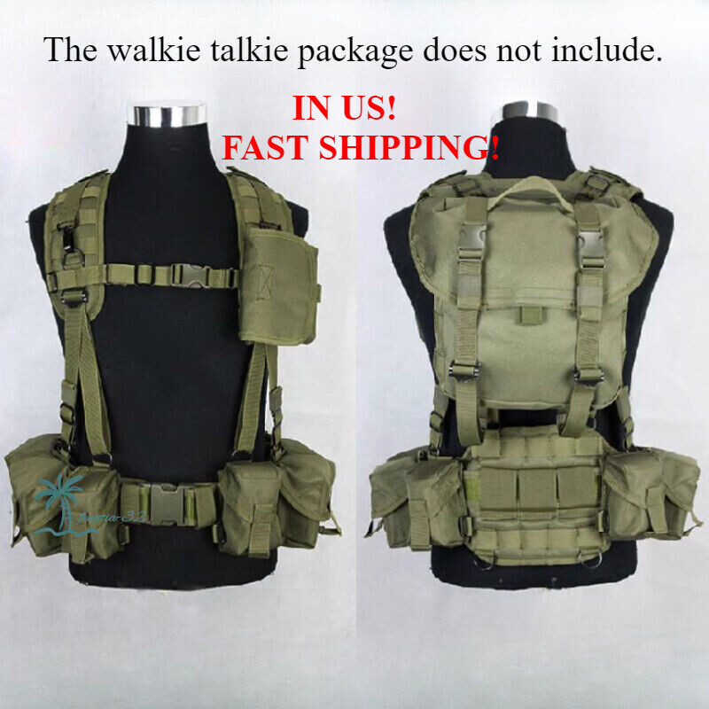 IN US! Tactical Vest Replica Russian Forces Combat Equipment Rainbow 6 Train SVD
