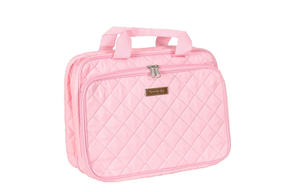 Large Hanging Travel Toiletry Bag with Hook for Shampoo & Makeup Organizer