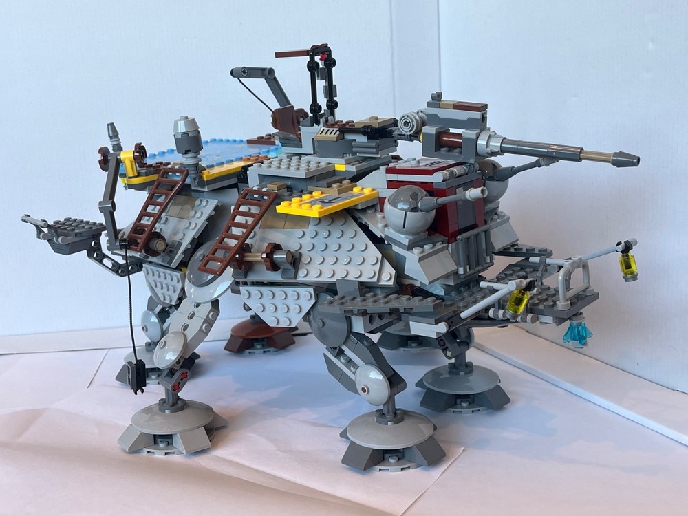 LEGO Captain Rex's AT-TE 75157 No Minifigures -w/Instructions-Ships Disassembled
