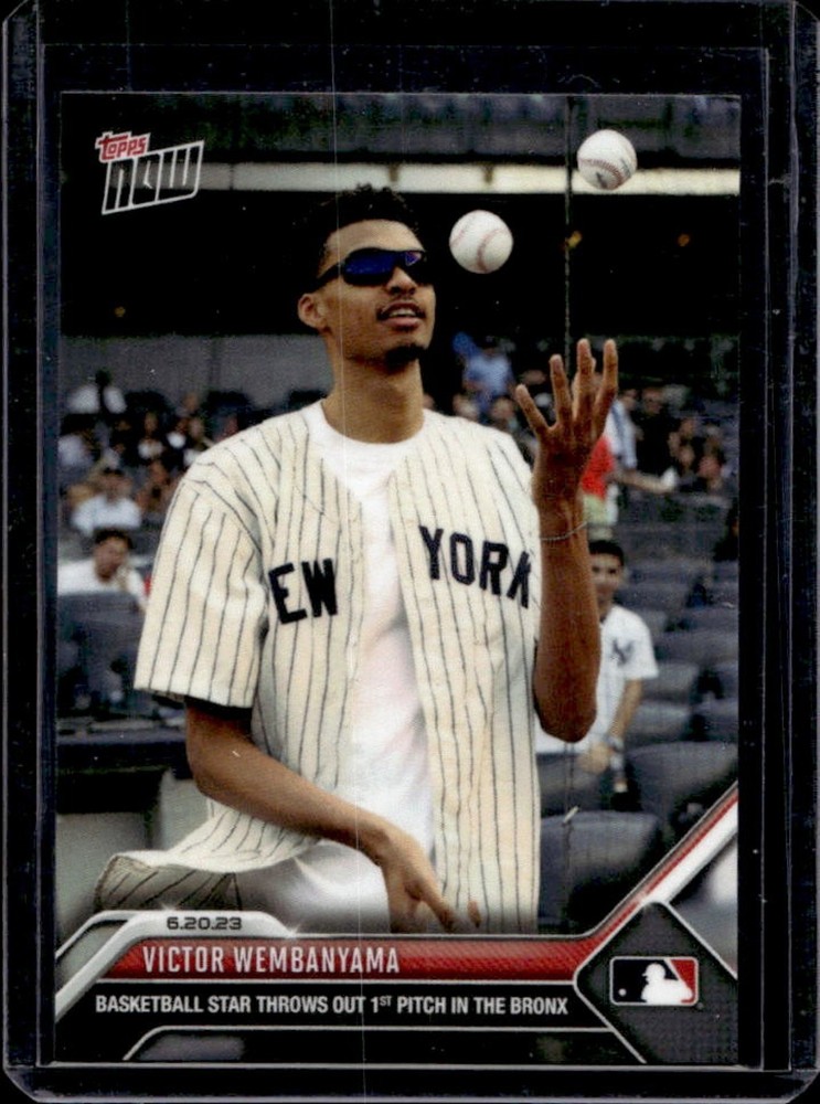 2023 Topps Now Victor Wembanyama #472 Rays