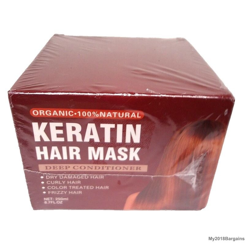 Keratin Organic Deep Conditioning Hair Mask for All Hair Types