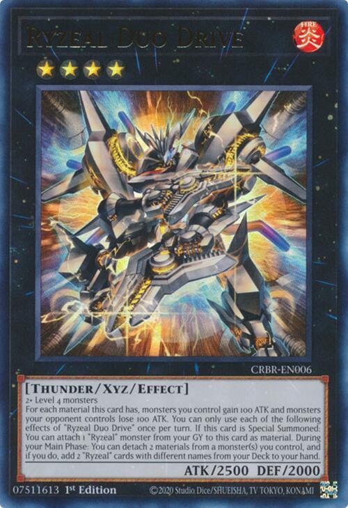Ryzeal Duo Drive CRBR-EN006 Crossover Breakers 1st Edition