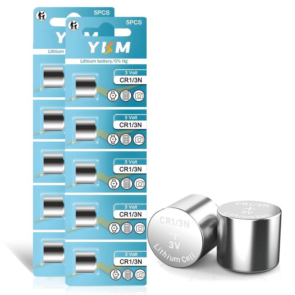 High Capacity 3V CR1/3N Lithium Battery DL1/3N 2L76 for Pistols Cameras