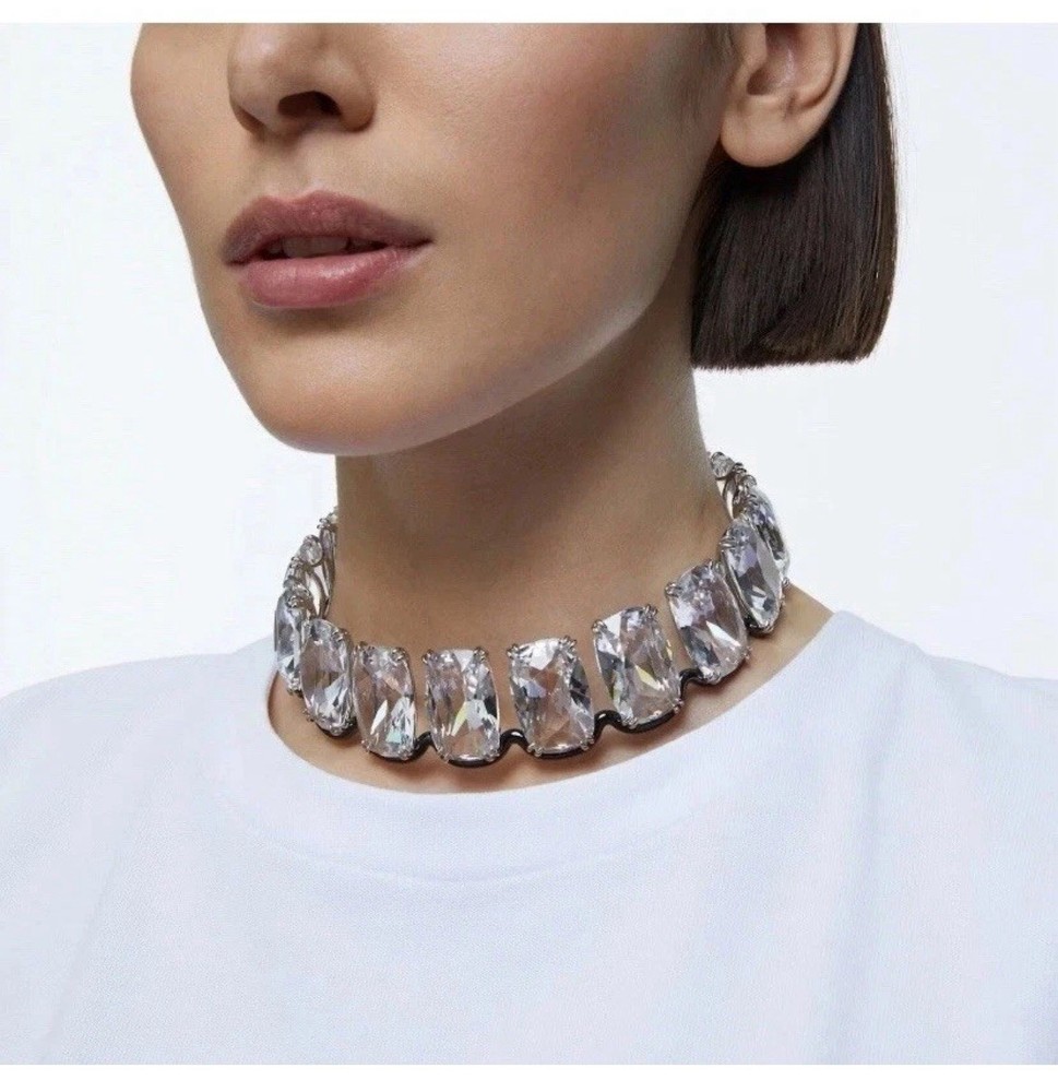 Swarovski Harmonia Choker Necklace oversized floating crystal New Box RRP £730💕