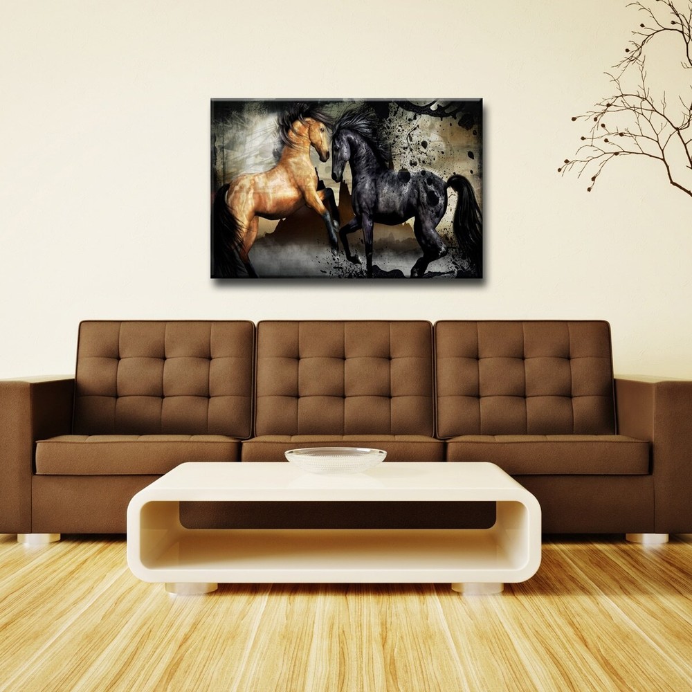 Equestrian Saddle Ink I' ArtPlexi by Ready2HangArt -  Medium