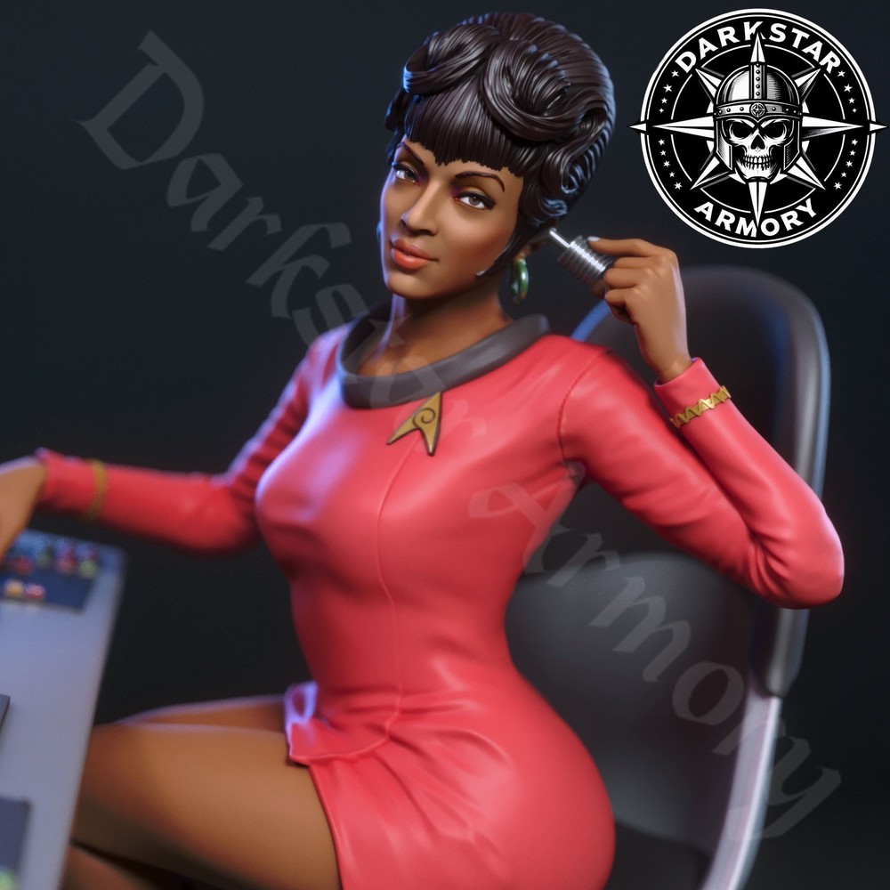 Lt. Uhura Star Trek UNSFW | SFW Female Resin Figure 1/6 1/8 1/10 1/12 1/18 1/24