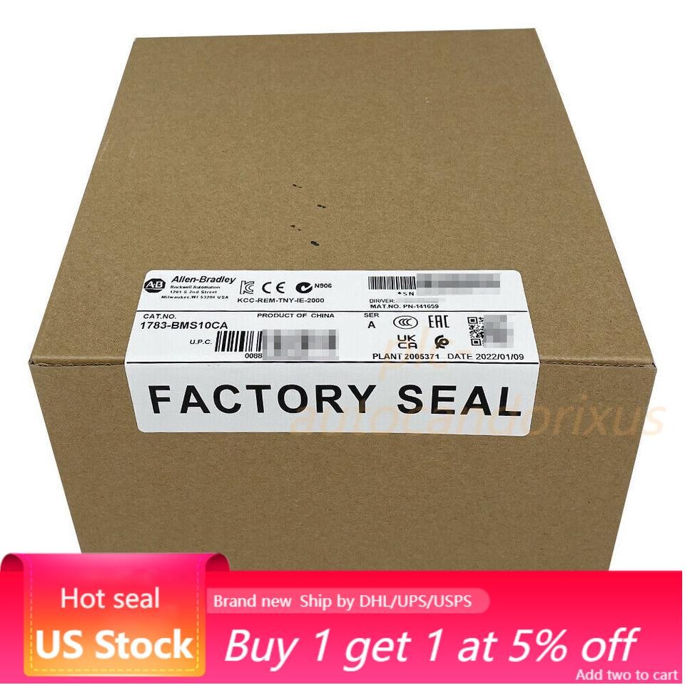 1783-BMS10CA New AB Stratix 5700 8 copper 10/100 ports 2 combo US Free Tax