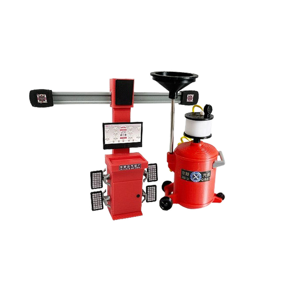 Diorama 1:18 Car Repair Model Garage Workshop Prop Model Scene Accessories Toy