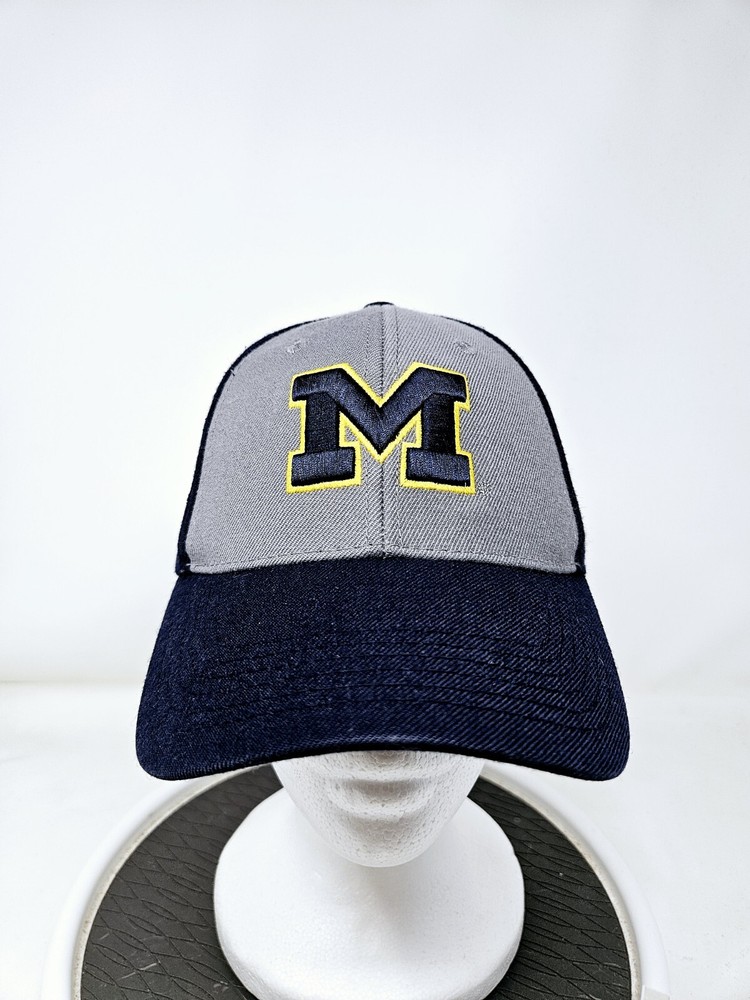 Michigan Wolverines Top Of The World Strapback Hat NCAA FAST SHIPPING