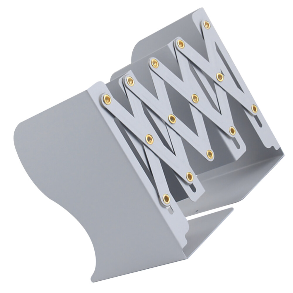 Swivel Folding Rotating Bookcase with Adjustable Bookends for Space Saving