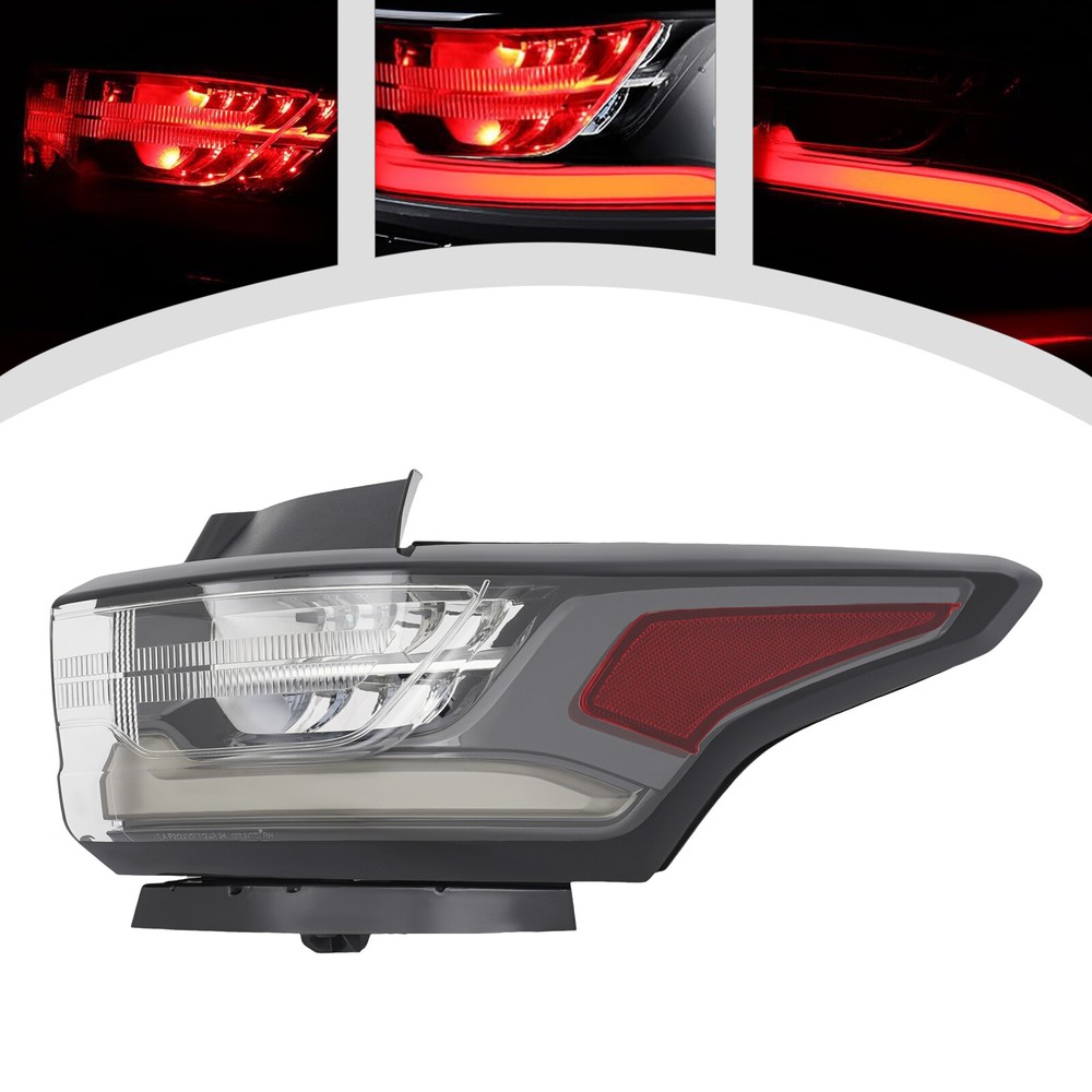 Black Smoke LED Tail Light for 2018-2021 Chevy Traverse