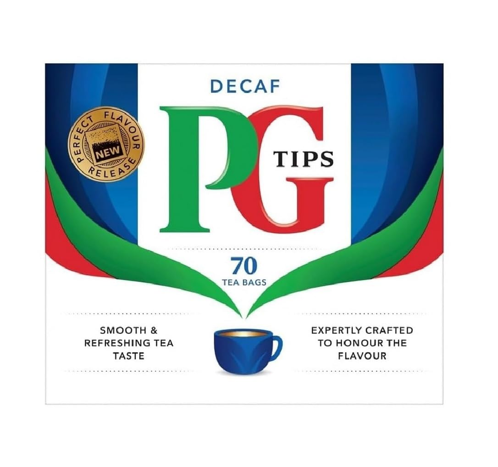the Tasty Decaf Tea Bags, Non-Pyramid (Pack of 6)