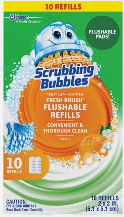 Scrubbing Bubbles 302124 Surface Cleaner - 10 Pack