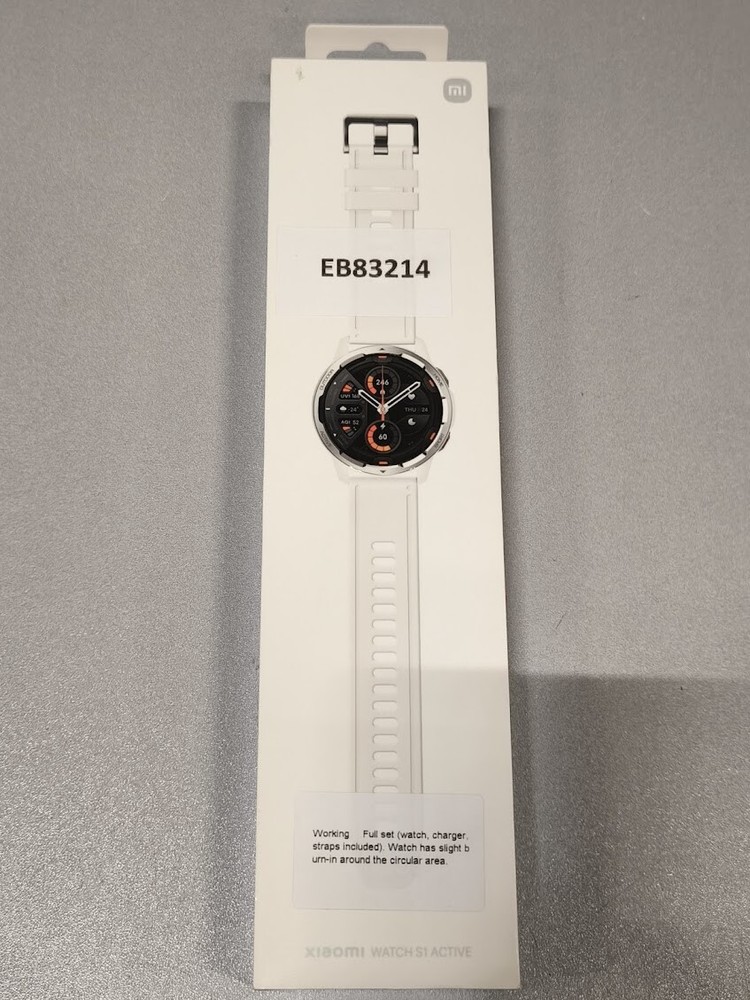 Xiaomi Watch S1 Active Smartwatch - Full Set, Functional, Minor Burn Marks