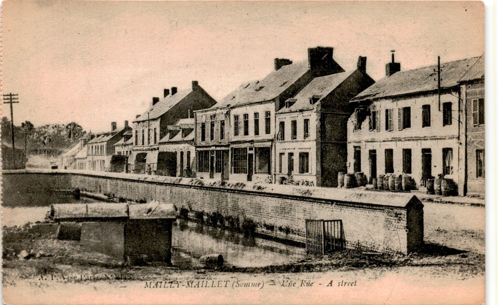 A. P. Vise, Paris, MAILLY MAILLET, Somme, Cormault et Postcard