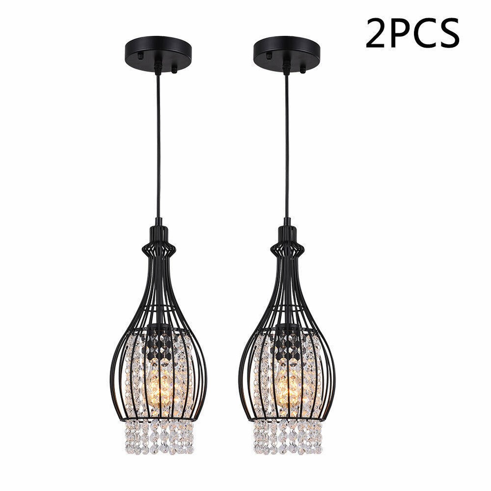 2*Pendant Ceiling Light Fixture Lighting Kitchen Island Chandelier Farmhouse