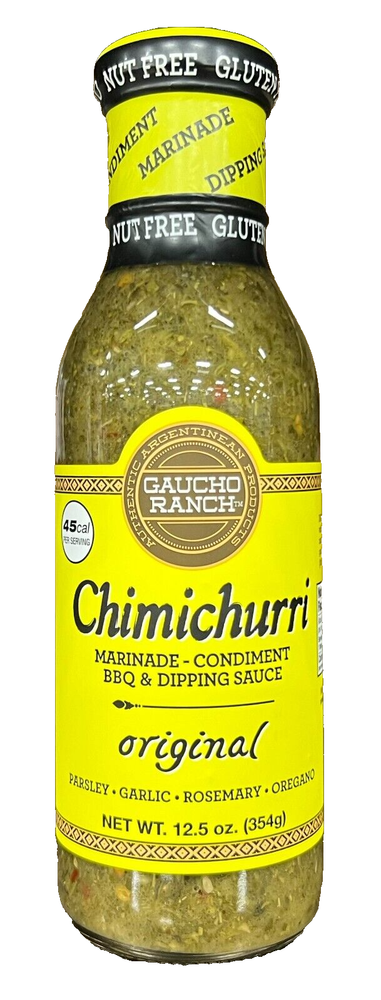 Gaucho Ranch Original Chimichurri Sauce Marinade Dipping Sauce 12 oz