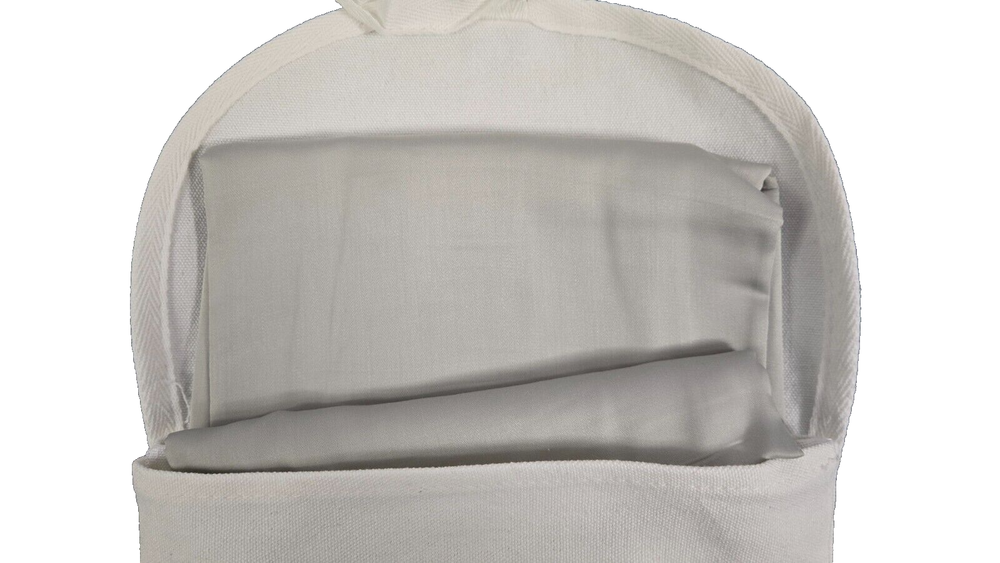 NWT 2x Cozy Earth Bamboo Light Grey Pillowcases Standard Luxury