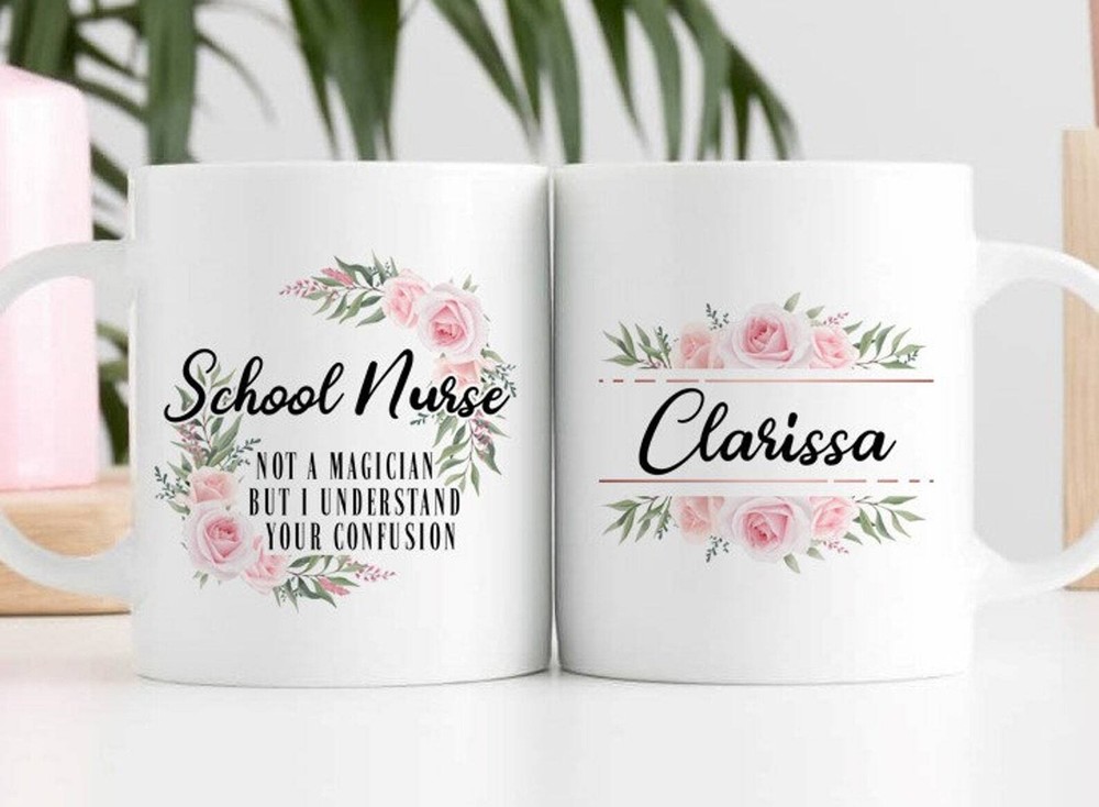 School Nurse Mug Personalized School Nurse Coffee Cup School Nurse Gift School