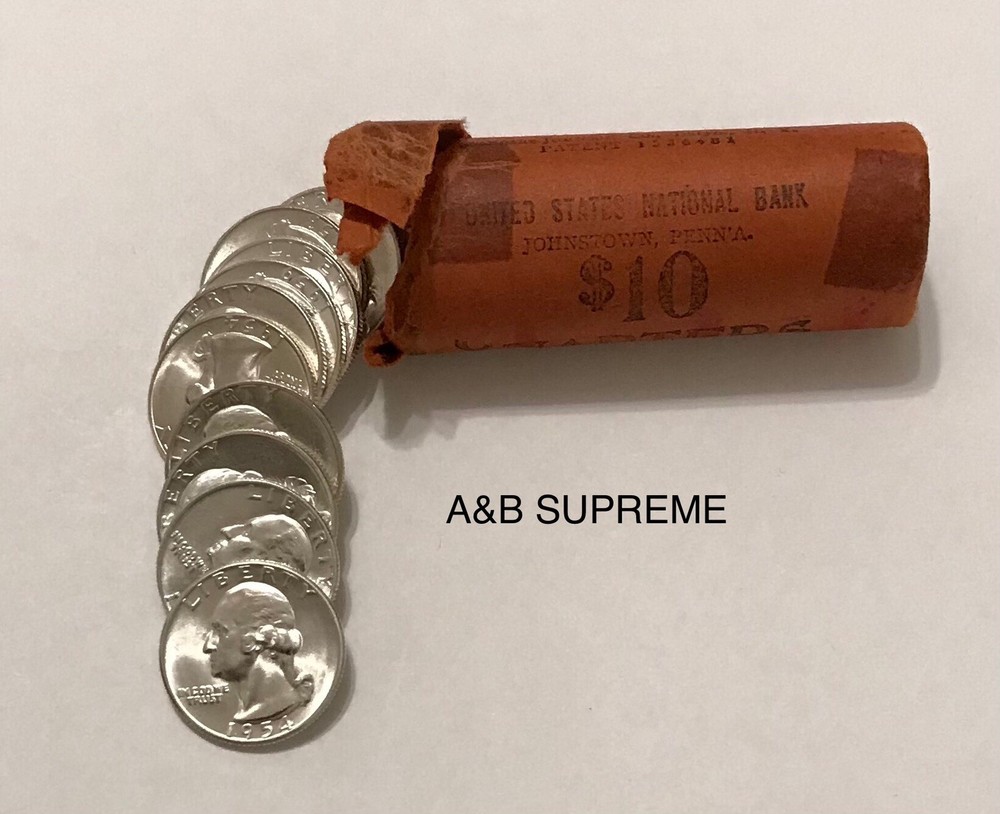 (1) 1932-1959 Washington Quarter From OBW Roll Estate CHO-GEM Bu Unc. 90% Silver