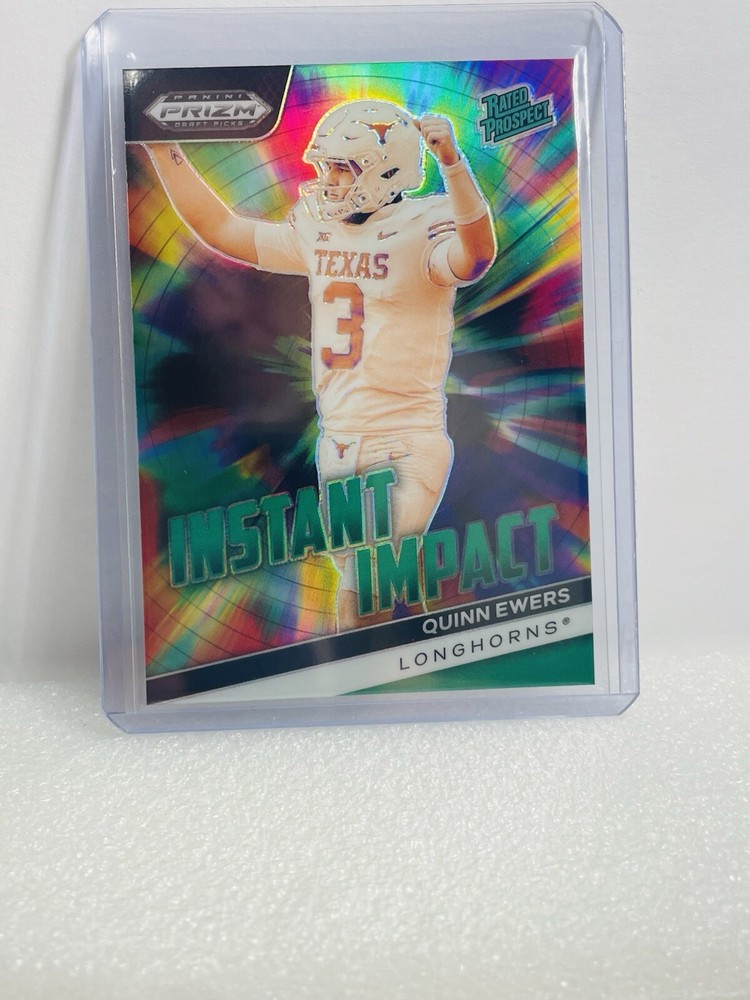 2024 Prizm Draft Picks Quinn Ewers Base Card Instant Impact Prospect Rated