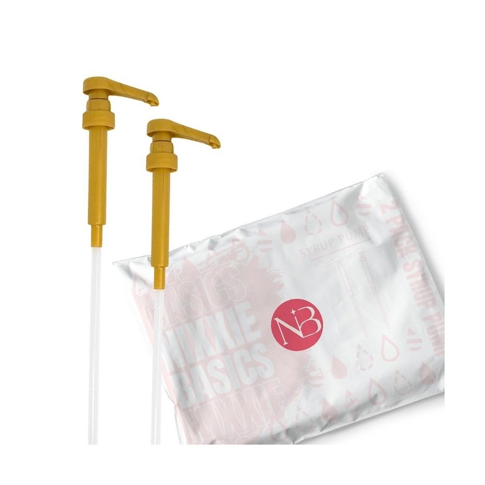 Coffee Syrup Pumps 750ml / 25.4oz Fits (Torani, Davinci, Starbucks, Jordans S...