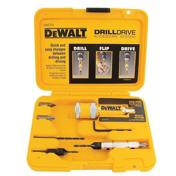 DEWALT 8-Piece Drill and Drive Bit Set for Maximum Performance