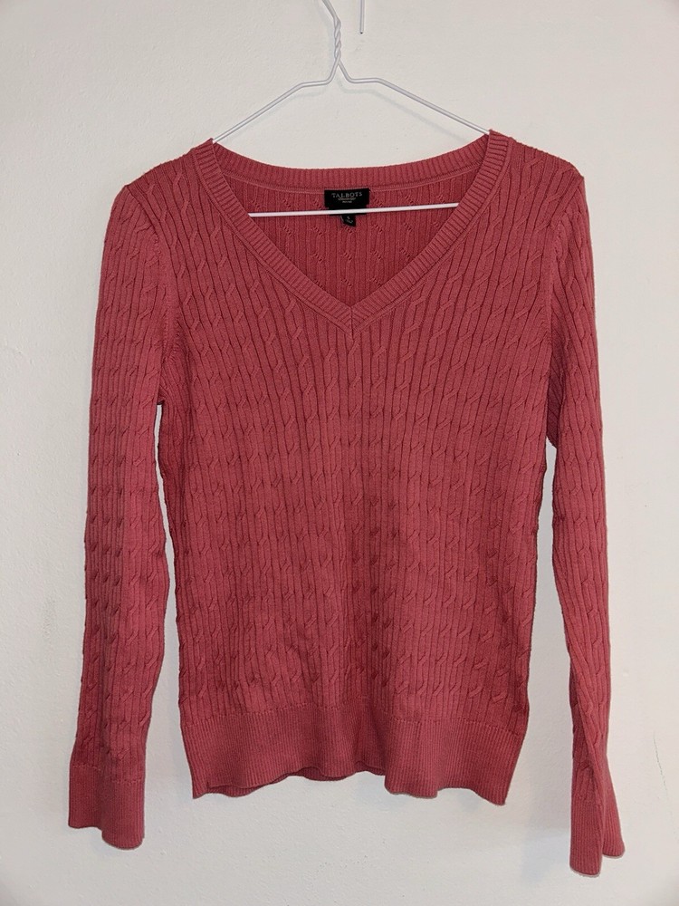 Talbots 100% pima cotton sweater