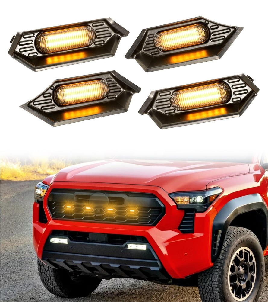 2024-2025 Tacoma TRD Off-Road Sport OEM Front Grille Lights