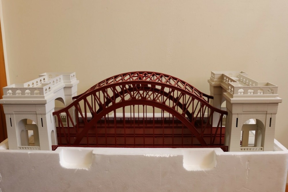 MTH RailKing O Gauge 1:48 Scale Hell Gate Bridge Model 30-9021