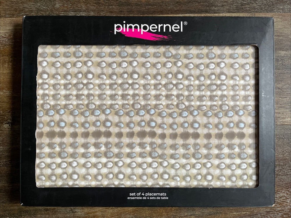 Pimpernel Pure Cork-Backed Board Placemats Set of 4 15.7 X 11.7