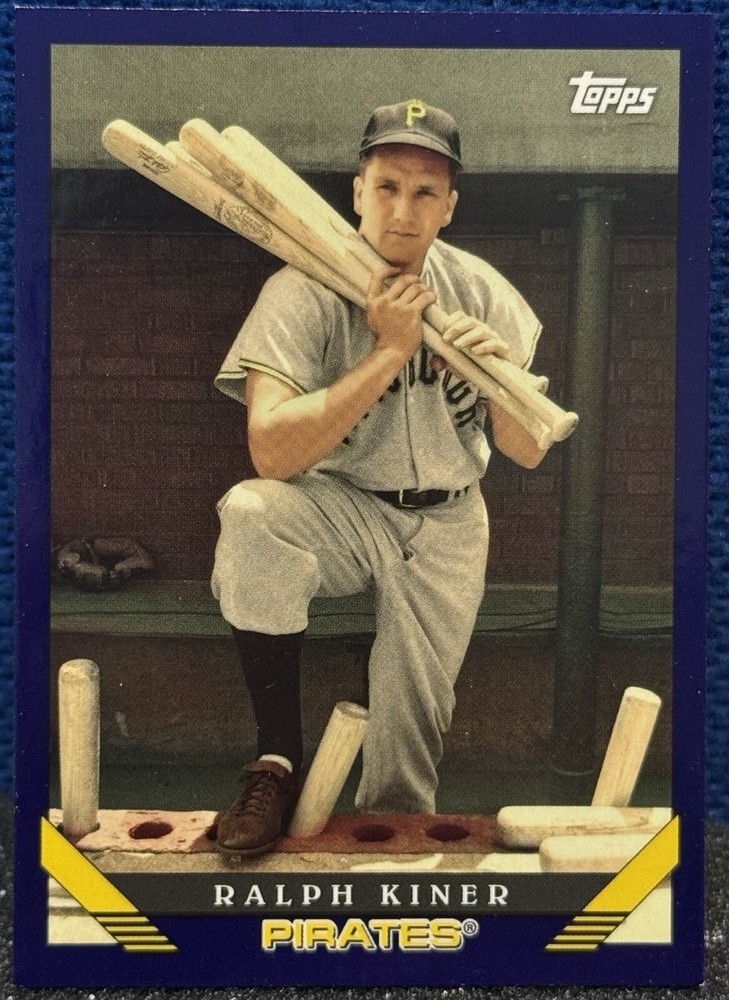 2019 Topps Archives Blue Border #231 Ralph Kiner Pittsburgh Pirates HOF