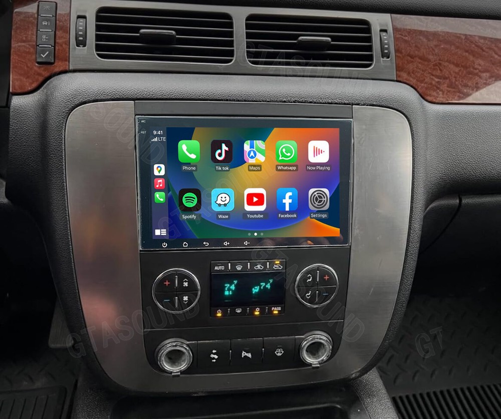 For 2007-2013 Chevrolet Avalanche Android 13 Carplay Stereo Radio GPS WiFi Navi