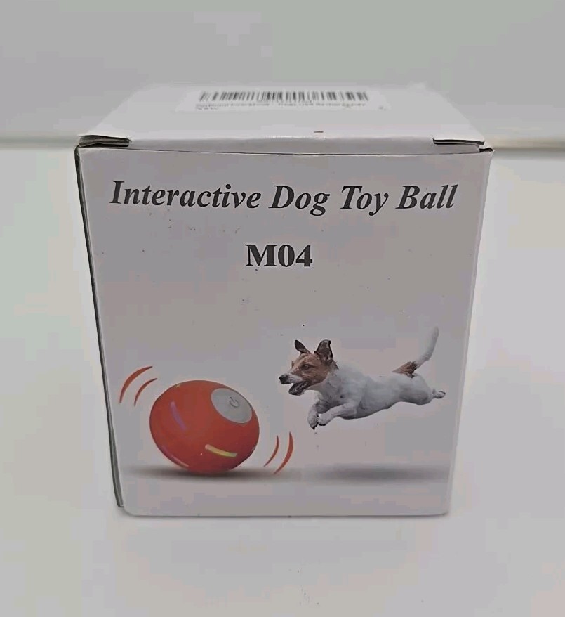 Electronic Dog Ball Automatic Motion Waterproof Non Toxic Interactive Ball USB