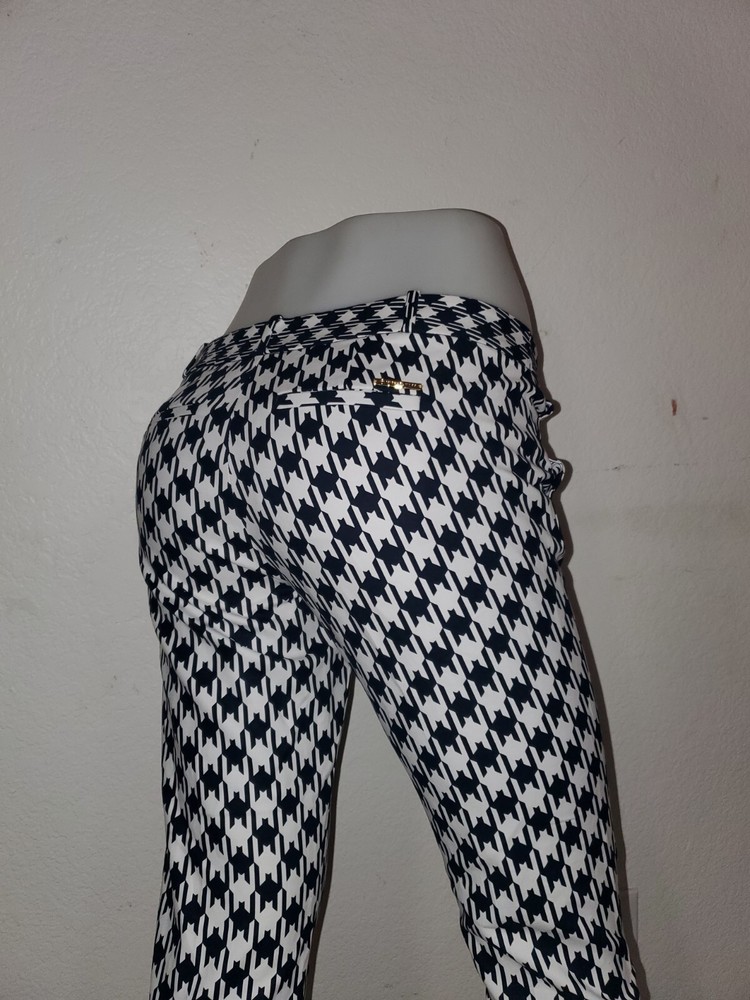 Women's Michael Kors Pants Size ( 4.P ) Black and White jeans