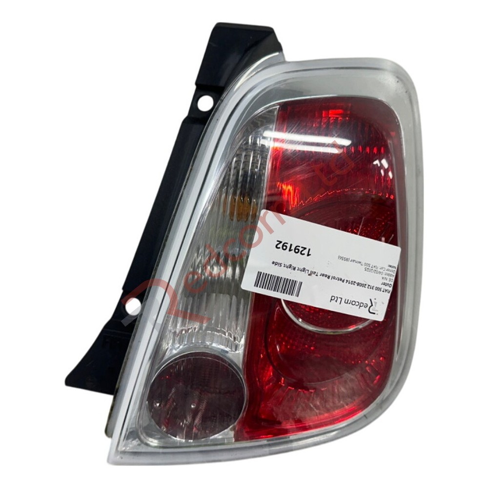 2008-2014 FIAT 500 312 Right Rear Outer Tail Light for Petrol Models