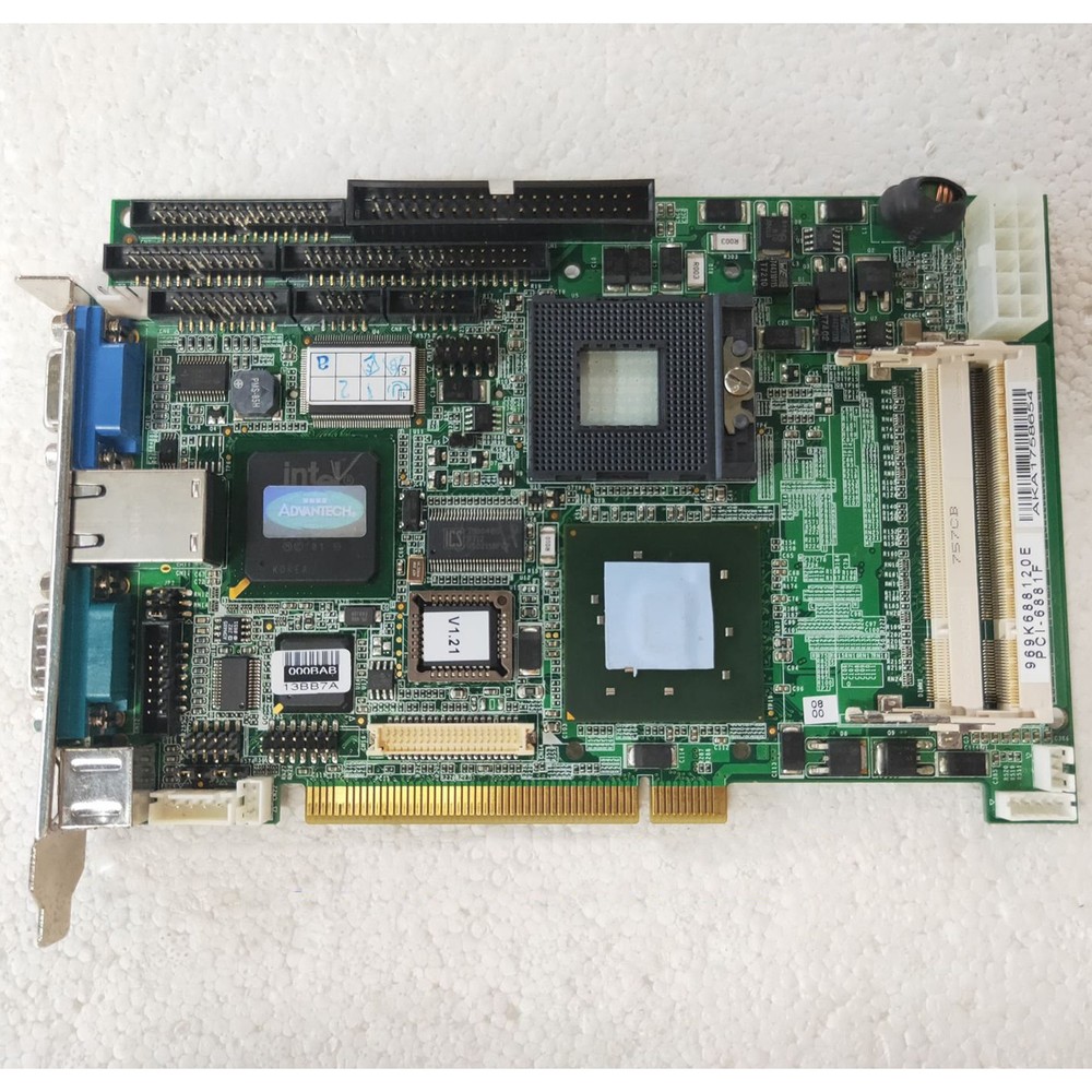 1pcs Used Advantech PCI-6881F REV.A1 industrial motherboard Free shipping