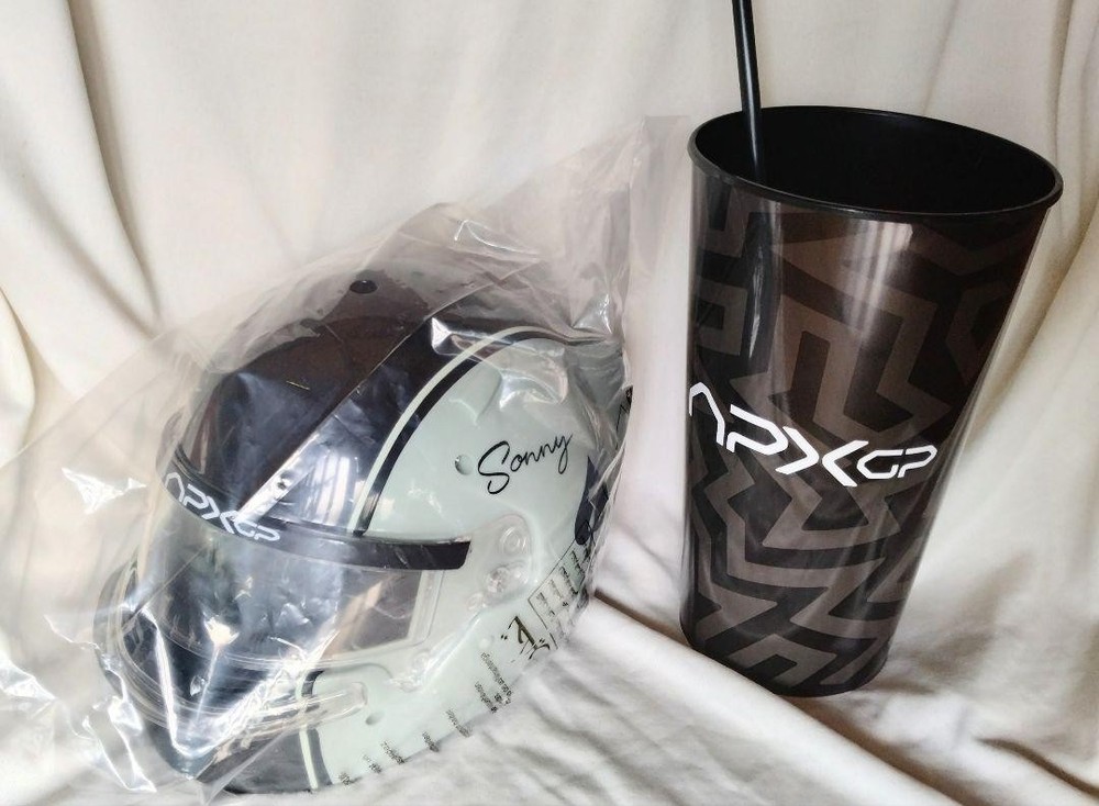 F1 Movie United Cinemas Limited Edition Drink Cup & Helmet Set Unused Japan