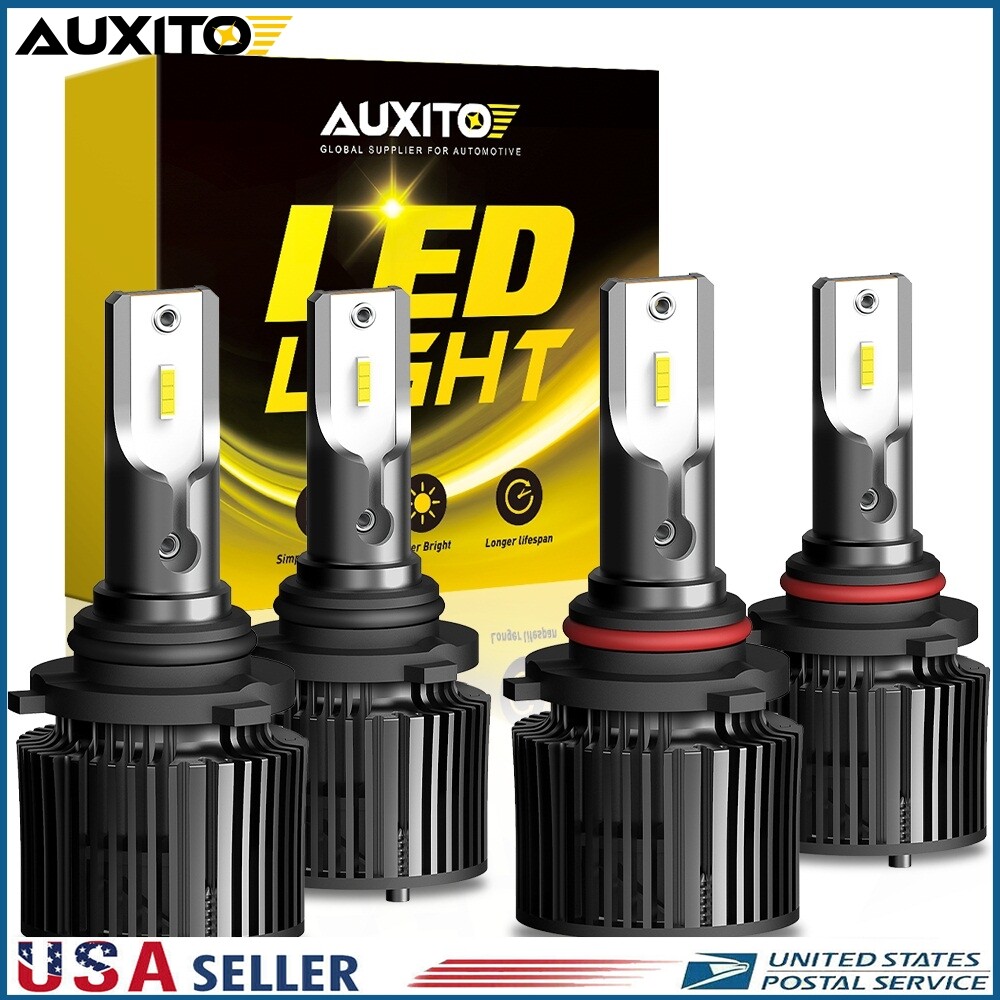 LED Headlight Bulbs 9006 9005 Combo High Low Beam For Toyota RAV4 2013-2015 M