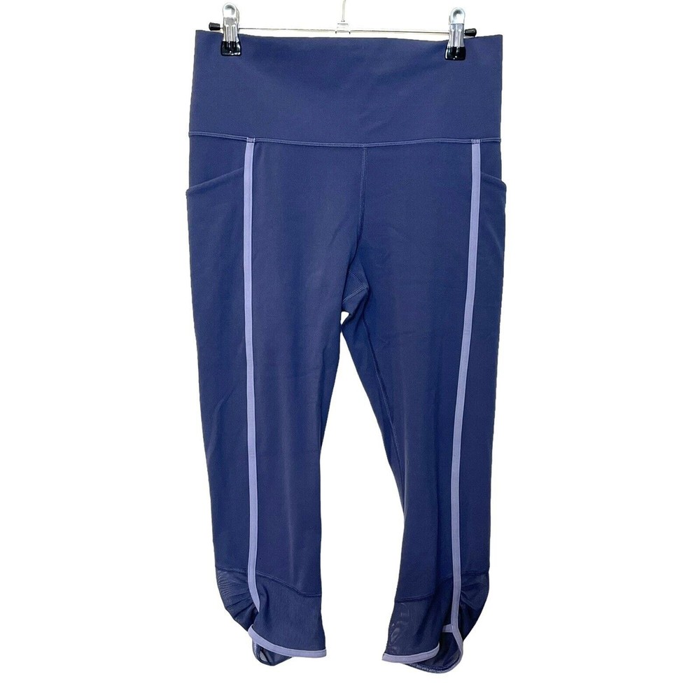 Athleta Salutation Stash Pocket Capri Leggings for Women Medium