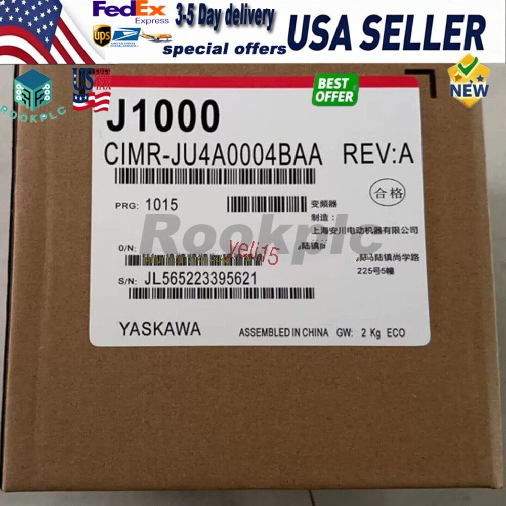 US FREE TAX 1PC  Yaskawa CIMR-JU4A0004BAA Frequency