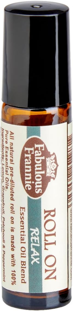 Relaxing Essential Oil Roll-On 10ml with Coconut Oil and Lemon