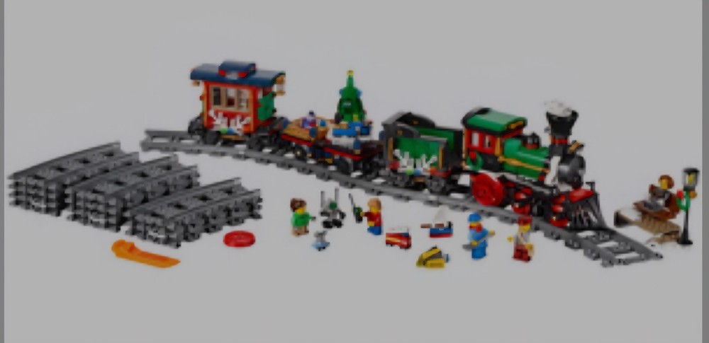 LEGO Creator Winter Holiday Train 10254 Complete Set No Box or Manuals