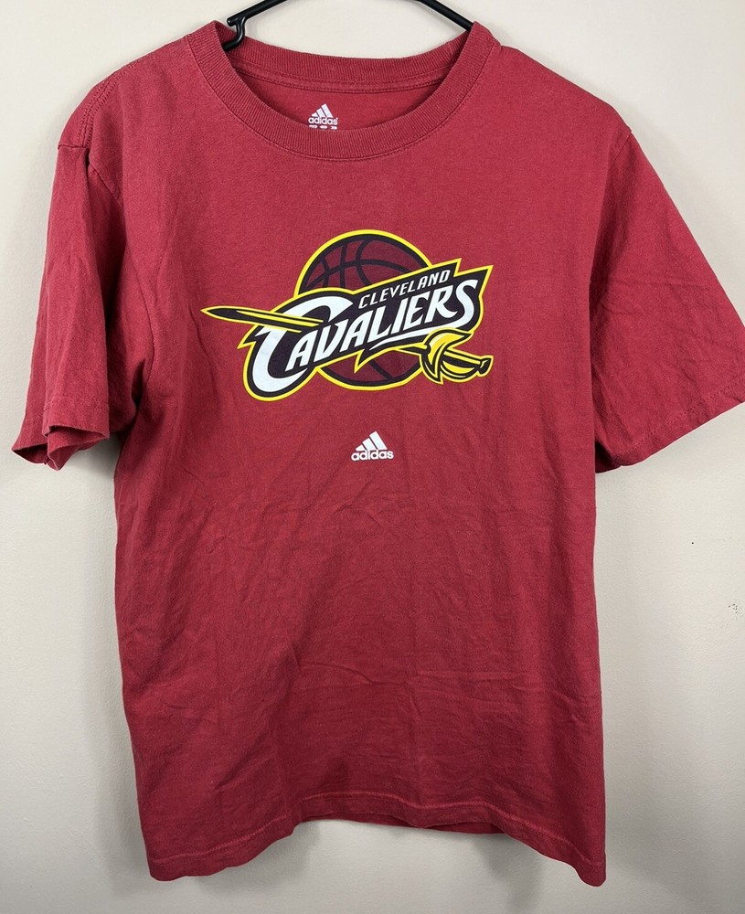 Cleveland Cavs Cavaliers Tshirt NBA Basketball Adidas Brand Sz Medium Red