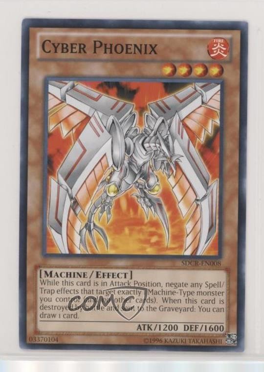 Cyber Phoenix Unlimited Yugioh Dragon Revolution Structure Deck SDCR-EN008 1st Edition-image