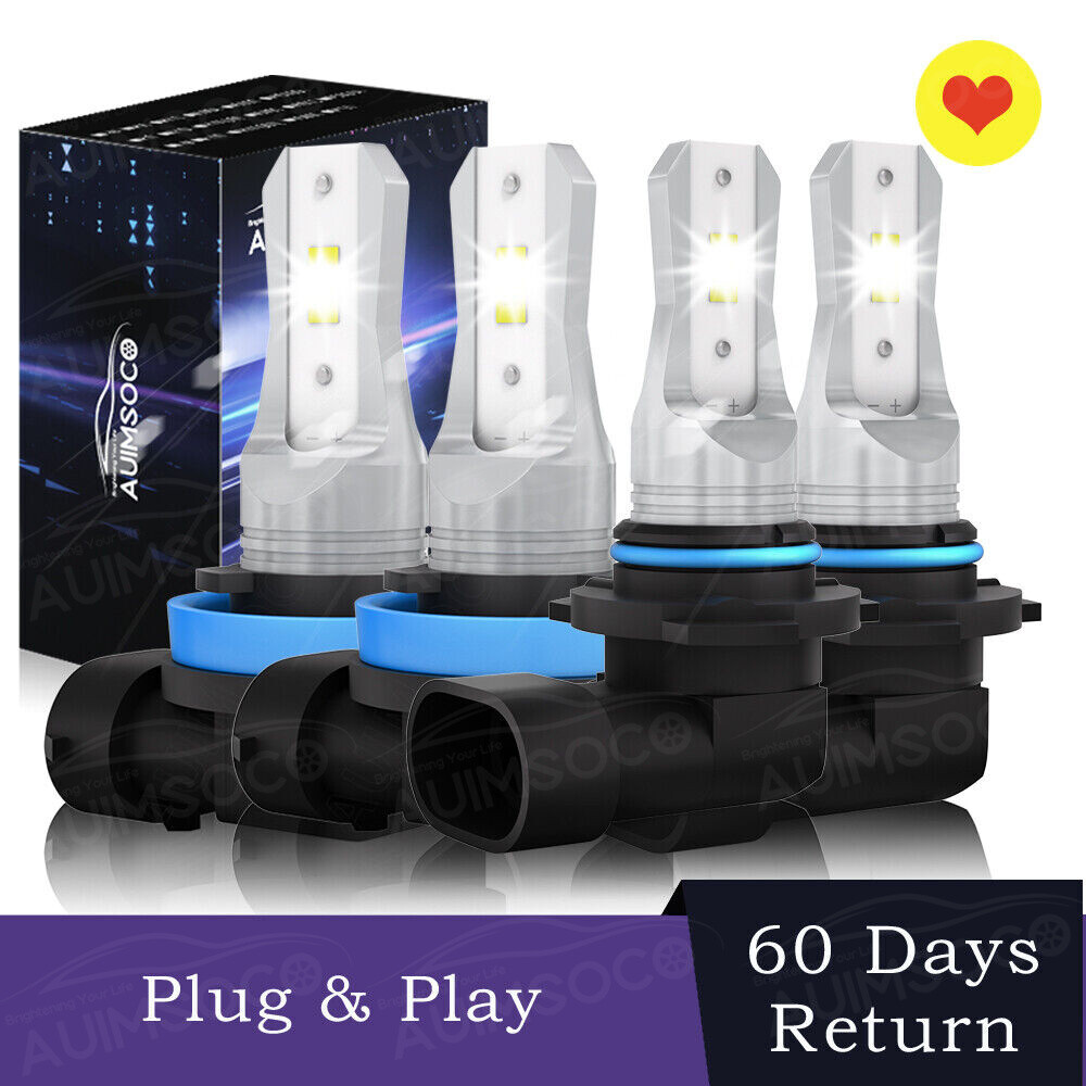 For Chevy Silverado 1999-2002 Tahoe 2001-2006 LED Kit Headlight Hi&Lo Combo Bulb
