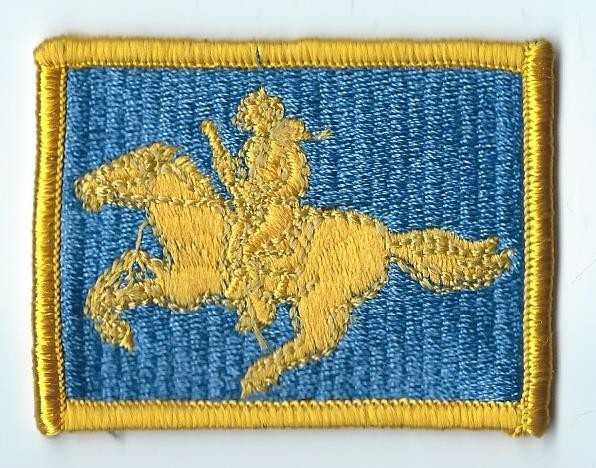US ARMY WYOMING NATIONAL GUARD MILITARY PATCH