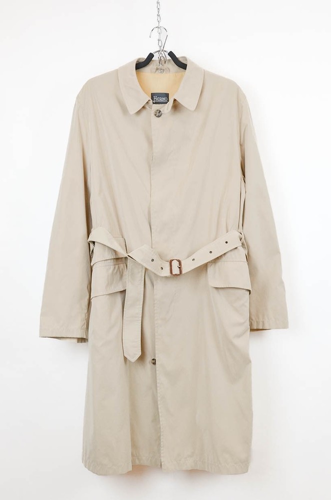 Herno Beige Trench Coat – Made in Italy – Size 52